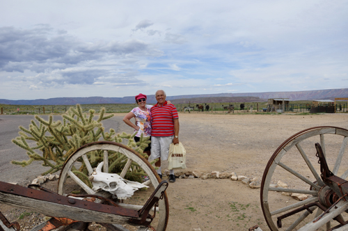 The two RV Gypsies at Hulapai Ranch