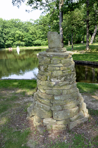 the art sculpture Stone Vessel