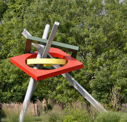 Art in the town of Mount Vernon in Illinois