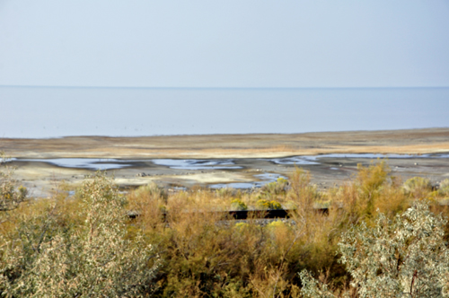 Great Salt Lake, and some kind of a pipeline