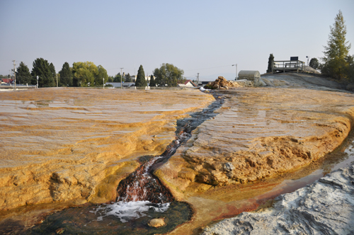 Soda Springs Geyser in Idaho