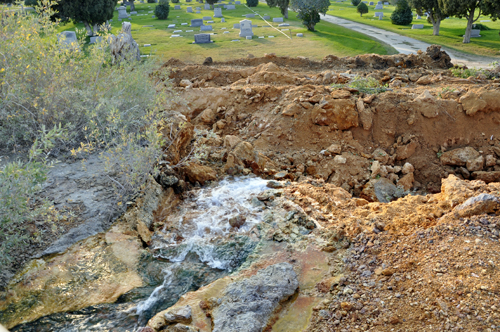 geyser runoff