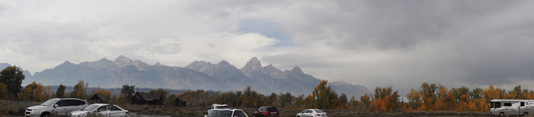 the Grand Tetons Mountain Range