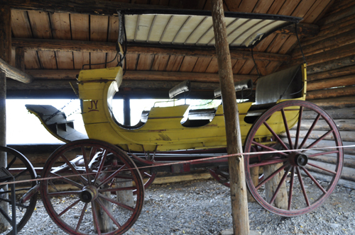 old stage coach The Barn in the Historical District