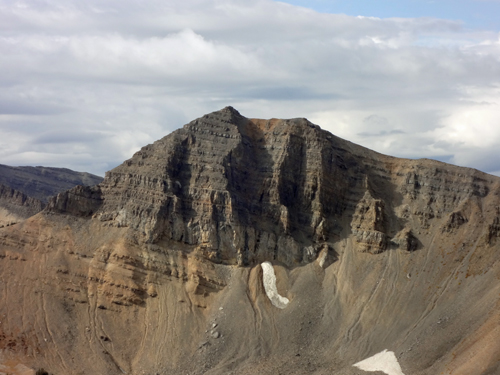 view from Lee Duquette at the top of the Jackson Hole tramway