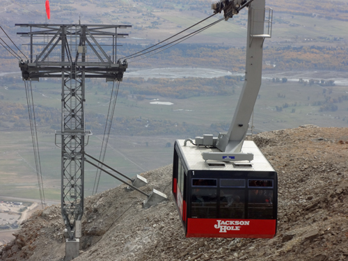 the Jackson Hole Tram