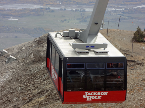 the Jackson Hole Tram