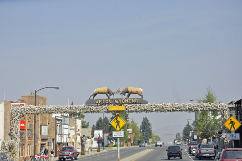 famous arch in Eton Wyoming