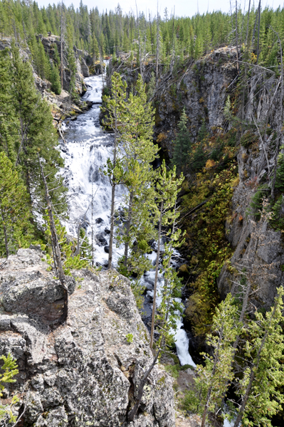 Kepler Cascades at Yellowstone National Park