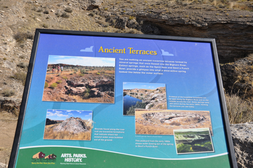 sign about  Ancient Terraces