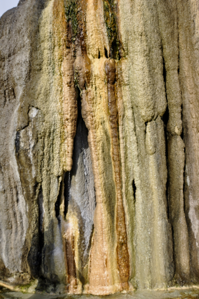 close-up of the Tepee Fountain