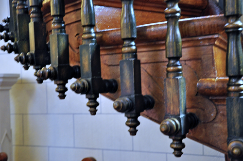 the miraculous spiral staircase at Loretta Chapel