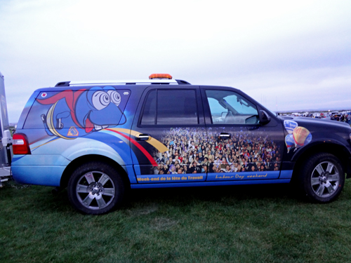 decorated truck