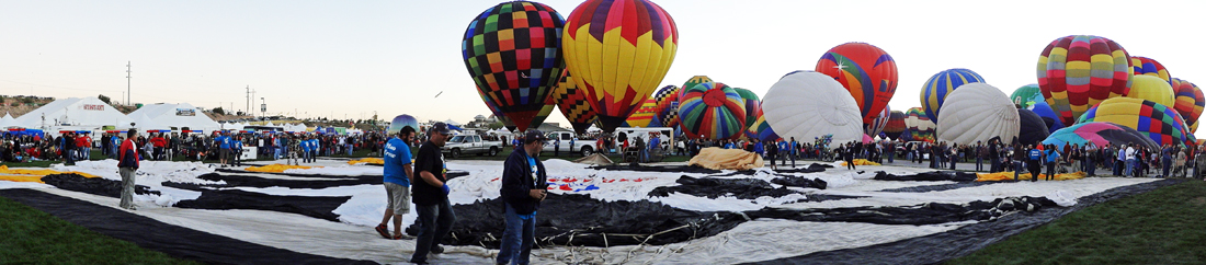 panorama with Airabelle on the ground