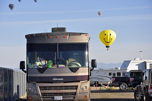 the happiest hot air balloon of all