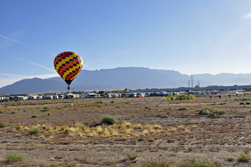 balloon landing