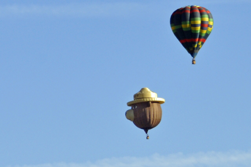 Smokey the Bear hot air balloon