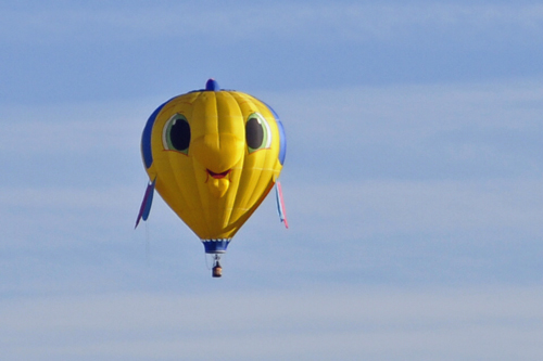 Gus T. Guppie hot air balloon