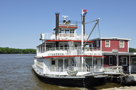 the Mark Twain Riverboat