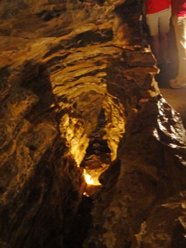 within the Mark Twain Cave