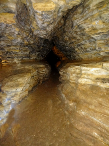 within the Mark Twain Cave