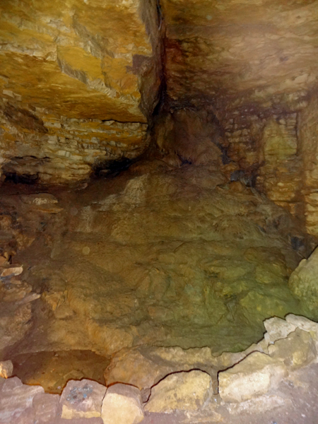 The Cascade in the Mark Twain Cave