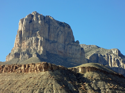 The summit of El Capitain