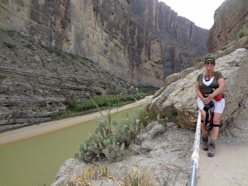 Karen Duquette and the Rio Grande River