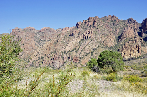 rough looking mountain