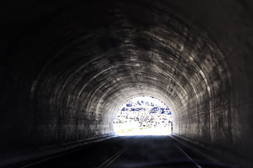 tunnel in Big Bend National Park