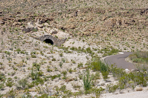 tunnel in Big Bend National Park