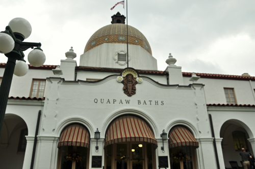 The Quapaw bathhouse