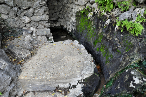 open hot spring