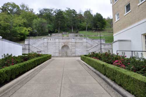 gardens and pathway