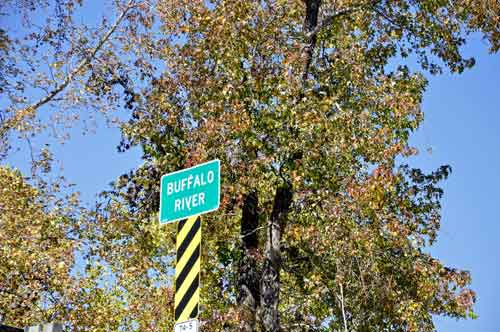 sign: Buffalo River