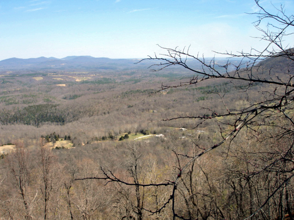 view from the tower in 2006