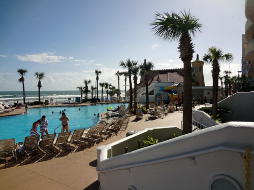 one of the pools at the timeshare