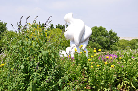 The Entrance to the Des Moines Botanical Center 