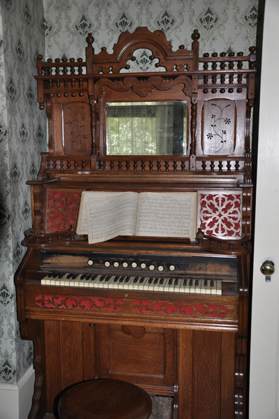 an old piano