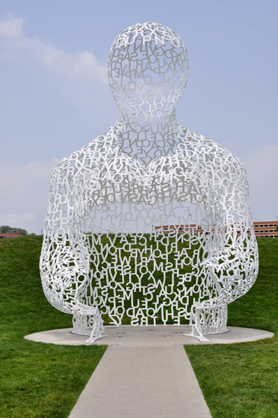 sculpture by Jaume Plensa