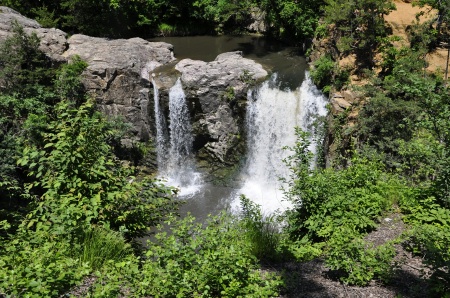 the spectacular Ramsey Falls