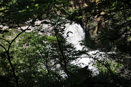 the spectacular Ramsey Falls