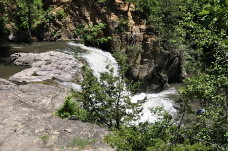 the spectacular Ramsey Falls