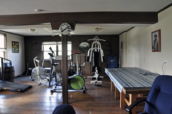 exercise room at Topeka / Capitol City KOA