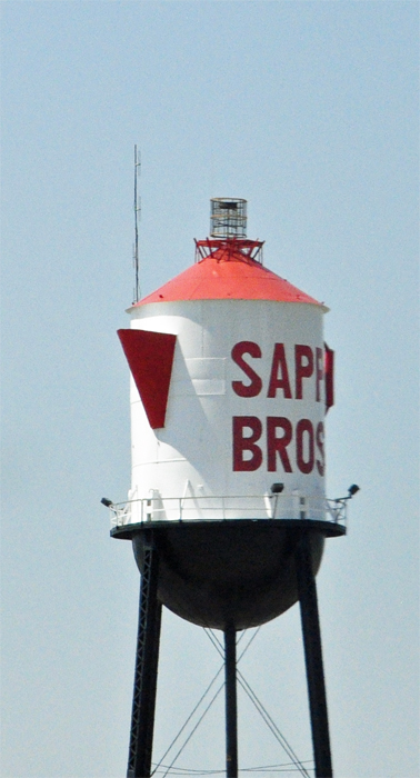 teapot water tower in Nebraska