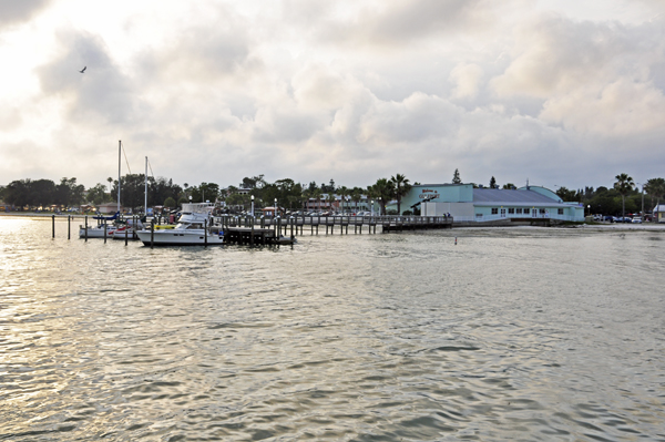 view from Williams Pier in Gulport, FL