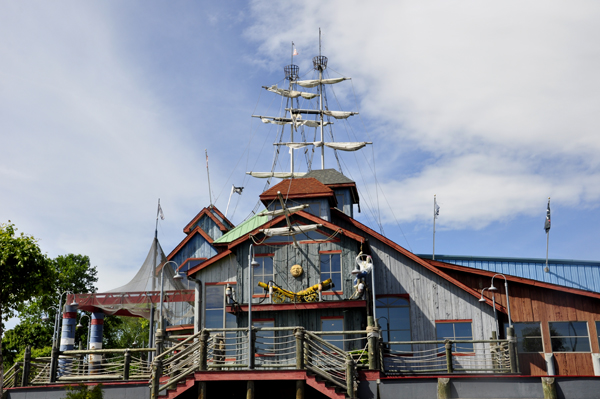 the Pirate's Landing Restaurant 