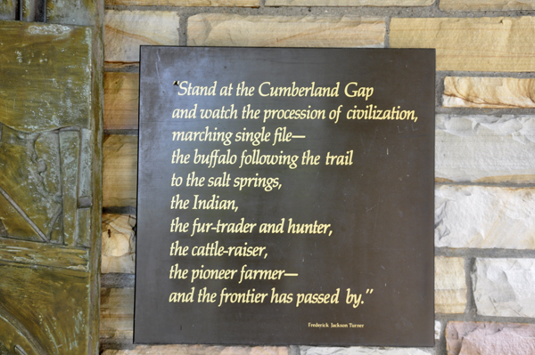 sign at Cumberland Gap