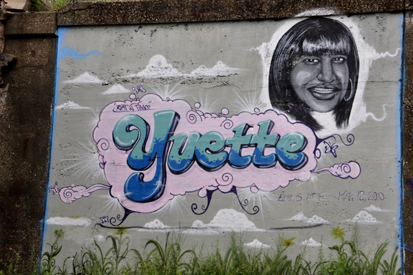 someone with painting talent misses their friend Yvette