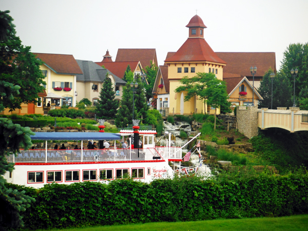 the Bavarian Belle Riverboat in Frankenmuth